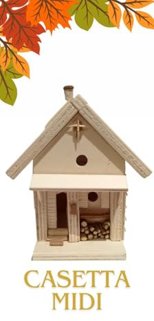 Generico Casetta in legno decorativa -MIDI-