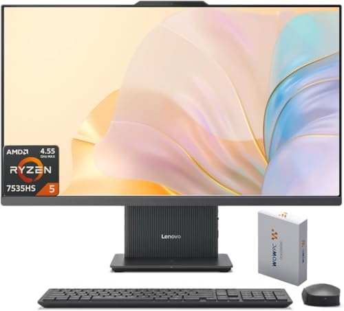 Lenovo ThinkCentre Business All-in-One Ordenador, pantalla IPS Full HD de 23.8 pulgadas, procesador Intel Core i5-13420H, 16GB DDR5 RAM, 1TB PCIe SSD, cámara web HD, Wi-Fi 6, USB-C,