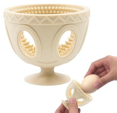 JIEBWCHA Egg Washing Machine for Fresh Eggs, Egg Cleaner for Fresh Eggs, Chicken Egg Washing Machine, Rotating Egg Cleaning Brush - Egg Brush, Reusable Egg Brush Cleaner for Eggs,