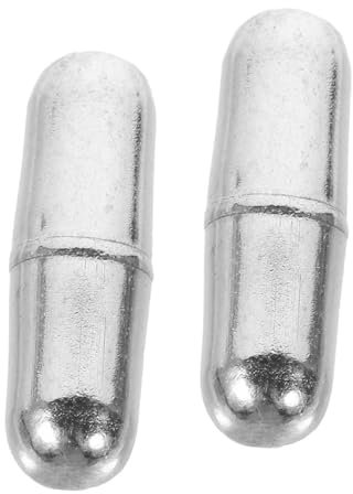Zerodeko 2Pcs Magnetic Stirrer Bars Liquid Stirring Rods for Laboratory Use Compact Durable Magnetic Stirring Tools Safe Reliable Stirring