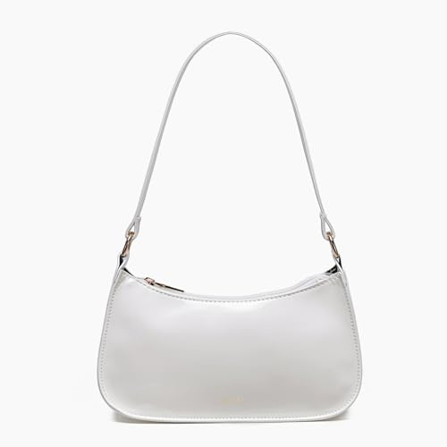 JOLLQUE Borsa a tracolla da donna, piccola borsa da braccio in pelle verniciata, mini pochette Y2k Jelly borsa a tracolla
