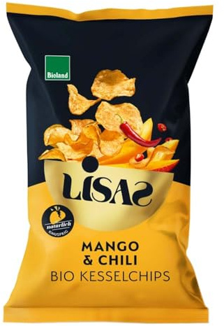 Lisas Kesselchips, Mango & Chili, 115g