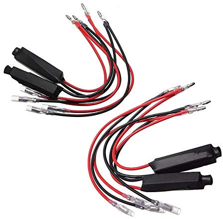 Mintice 4 X 12V Motorrad Blinker -Lastwiderstand Flasher Blinker fix Fehler
