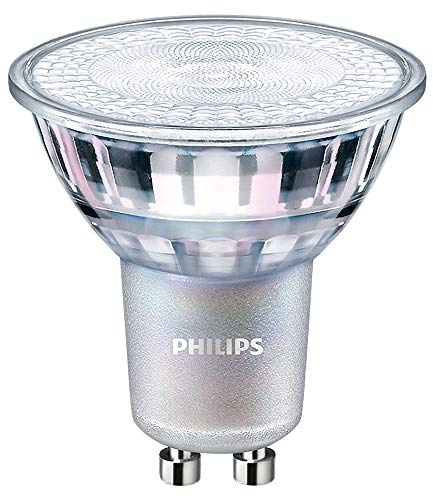 Philips Mas LED Spot VLE D 7W GU10 A + Cool White LED Bulb - LED Bulbs (Cool White, Aluminium, A +, 50/60, 35mA, 220-240)