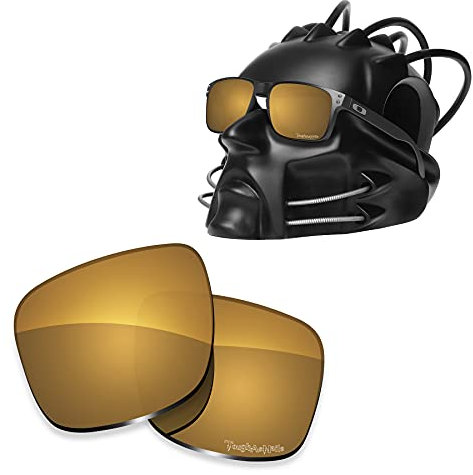 ToughAsNails Verres polarisés de rechange pour lunettes de soleil Oakley Holbrook OO9102 - Plus d'options, Bronze or Poly – Ar polarisé, Taille unique