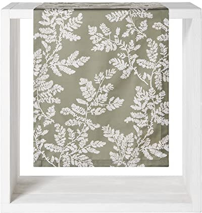 Proflax Mitteldecke Farn Oliv-Grün 85x85 cm oder 110x100 cm (85 x 85 cm)