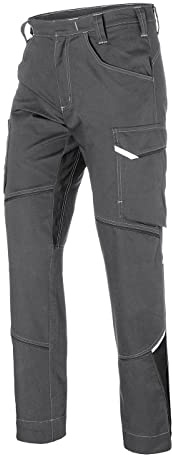 KÜBLER ICONIQ Arbeitshose 2340 – Klassische Workwear-Hose mit ergonomischer Linienführung & Reflex-Elementen