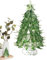 Tisch-Weihnachtsbaum, Glas-Weihnachtsbaum | Kleine Tisch-Weihnachtsbaum-Weihnachtsfigur | Sammlerkunst-Glasstatue, Tisch-Weihnachtsbaum, Puppenhaus, Miniatur-Winterfiguren für die Weihnachtsdekoration