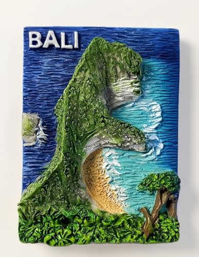 Bali Island Indonesien Touristen-Souvenirs 3D-Kühlschrankmagnete Kühlschrankdekoration Magnet