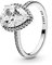 Pandora Damen-Ringe 925 Sterlingsilber mit '- Ringgröße 56 (17.8) 196251CZ-56