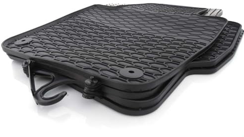 Gummimatten passgenau für Arona ab 2017> Gummi Matten Allwetter Schutz Gummifußmatten 4-teilig schwarz