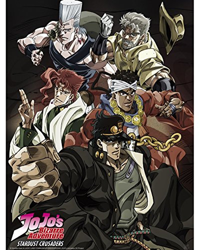 ABYSTYLE - JoJo's Bizarre Adventure - Poster Stardust Crusaders (52x38cm)