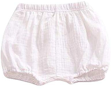 FAIRYRAIN Baby Kinder Mädchen Jungen Baumwolle Unterwäsche Unterhosen Rüsche Hose Bloomer Shorts Baby Höschen Windelhöschen Kleinkinder Pumphose 6-12 Monate