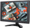 Moniteur 10,1 pouces 1280 x 800 natif prend en charge un écran de télévision en circuit fermé avec écran TFT 1080P avec entrée VGA+HDMI+BNC+AV+USB, haut-parleur intégré pour Raspberry, PS4(Noir)