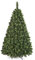 DWA CHRISTMAS TREE New Boxed Traditional Forest Green Luxury TREE (Young Pine, 250 cm)