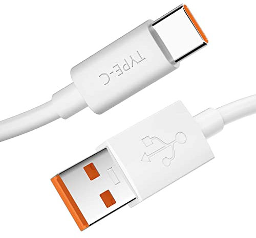 ACOCOBUY Câble Charge Rapide USB C 2m, 5A Charge Turbo pour XiaoMi Mi 11/Mi 10 Pro/Mi 11 Lite/Mi Pad 5/6 USB Type C Câble de Transfert Données pour Redmi Note 10 Pro/11S/12/13/14/14C/POCO X7/X4/X5/X6