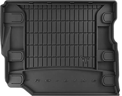 Kofferraummatte ProLine 3D für JEEP Wrangler Unlimited JL 2018- aus Gummi | Hinweise: JL - nicht verstellbare Rücksitze, mit Alpine Subwoofer, mit Kofferraum-Organizer | Auto Typ: SUV