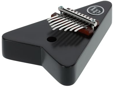 LP Latin Percussion Kalimba Pentatonic, Daumenklavier, Korpus Siam Oak, 9 Metallzungen, C Pentatonic Skala, Finish Deep Cherry, LP0219DC