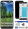 Int'x Display INCELL für Samsung S8 Plus - Ersatzbildschirm für LCD mit Rahmen - Touchscreen mit Reparaturwerkzeug-Kits - Ersetzt einen defekten Bildschirm - Schwarz