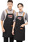 Cyber Monday Deals Delantal personalizado para hombres y mujeres, delantales de cocina con bolsillos para cocinar, Negro, 29In * 26In