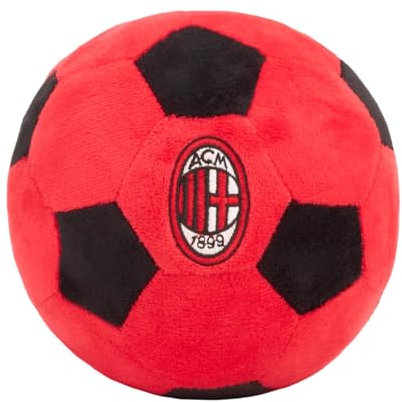 AC Milan Palla morbida Peluche, 15 cm, Prodotto ufficiale