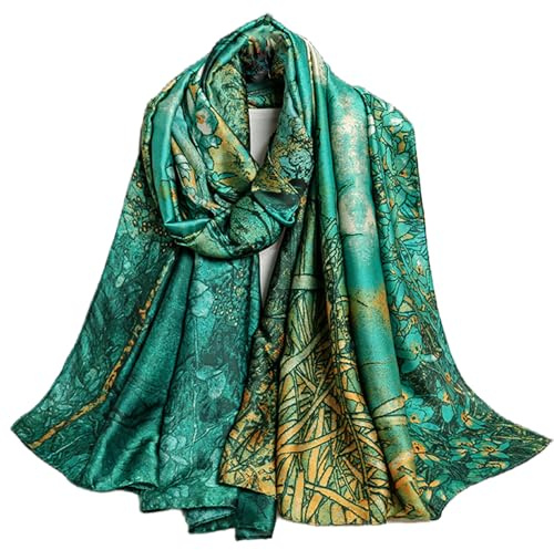 FAIRYGATE Satin Scarf Silky Long Scarves for Women Sale Mothers Day Gifts