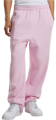 Build your Brand By288-fluffy Trackpants Track Pants, Rosa Morbido, L Uomo