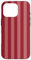 iPhone 16 Pro Vertical Stripes Pink Red Preppy Minimal Aesthetic Cute Case