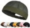 Enwokran Docker Cap Verstellbar Seemannsmütze UV-Schutz Dockermütze Sommer Hafenmütze Fischermütze Unisex Masche Brimless Rolled Cuff Harbour Beanie Mütze (Armeegrün)