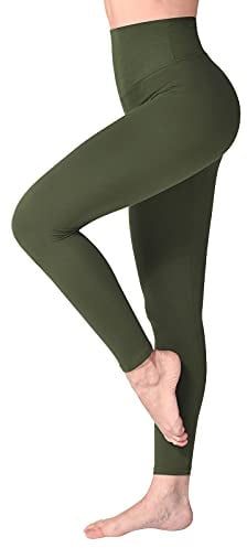 SINOPHANT High Waisted Leggings for Women Workout Gym Yoga | Buttery Soft Elastic Opaque Tummy Control Plus Size