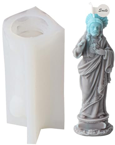 Jesus-Silikon für Seife, Kuchen, Schokolade, Harzform, Gießen, Gipsformen für Enthusiasten