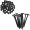 BOXOB 20pcs Nylon Universal Cable Tie Buckle Set, Cable Ties Straps with 20 Self-Locking Zip Ties Holder Versatile Fastening Straps Tool for Car Daily Repairing
