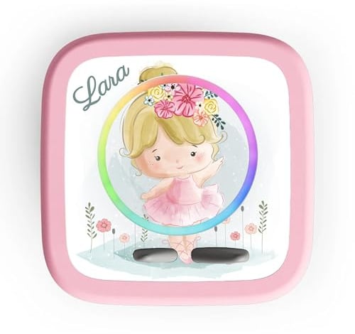 Toniebox 2 Schutzfolie (neue Toniebox 2 mit Lichtring) mit Name personalisierbar | Ballerina