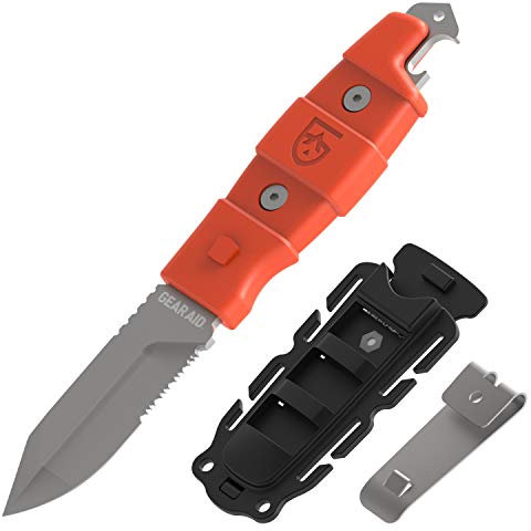 GEAR AID mcn62055 Buri Aventure Couteau Orange