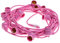 AMARCORDS - Guirlande lumineuse ROSE d'extérieure avec 11 douilles E27, câble rond, prise schuko, longueur 12,5 m. Assemblable jusqu'à 100 mètres!