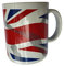 Thomas Benacci - Union Jack Ceramic Mug - Suitable for Hot Beverages - Features Classic British Flag Design - Hand Wash Recommended