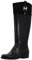 Tommy Hilfiger SHYENNE - Stivali da equitazione da donna, Nero/nero, 38 EU