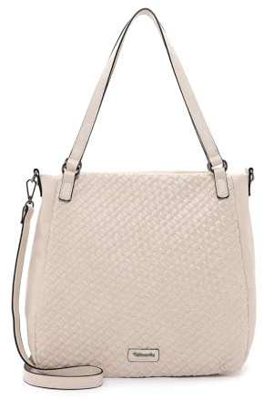 Tamaris Shopper Jelena 31855 Damen Handtaschen Uni beige 400