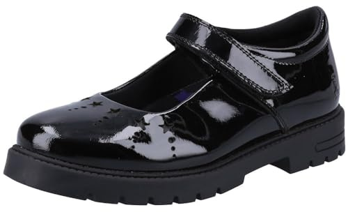 Hush Puppies Girl's Sabrina Patent SeniorSchool Uniform Shoe
