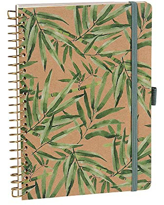 ARTEBENE ORGANICS Notizbuch Notizheft Schreibheft Schreibbuch DIN A5 Bambus