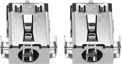 2 Stück Laptop Computer Ladeanschluss Stecker Laptop Stromschnittstelle Ladestecker DC Strombuchse Ladeanschluss Buchse Kompatibel mit Acer Aspire 5 A115-31 A315-34