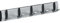 HERCHR Porte-Manteau Mural, Porte-Manteau Pliant Porte-Manteau Flottant Mural Cintre Peu Encombrant avec 5 Crochets Rétractables pour Accrocher Les Manteaux(Gris)
