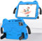 Funda para Samsung Galaxy Tab A9 Plus (2023) SM-X210/216B para niños, ligera, EVA A+PC, a prueba de golpes, con asa y correa para el hombro (azul)