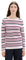 TOM TAILOR Damen 1016350 Pullover, 37066 - Berry Knit Stripe Design, XXL EU