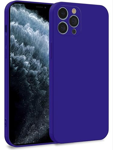 MyGadget Hülle für iPhone 11 Pro - Zweilagige Handyhülle mit Kameraschutz - Cover mit Innenfutter & Silikon außen - Dunkel Lila