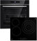 Conjunto: 60cm Horno electrico empotrable EB8019EDP + 59cm Placa vitrocermica KF5903SP | Pirólisis | Función Pizza | Parrilla | Aire circulante | Aire caliente | SET8019KF593SP