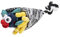 House of Paws Fish and Chips Rope Dog Toy - Plush Toy with Animated Features and Rope