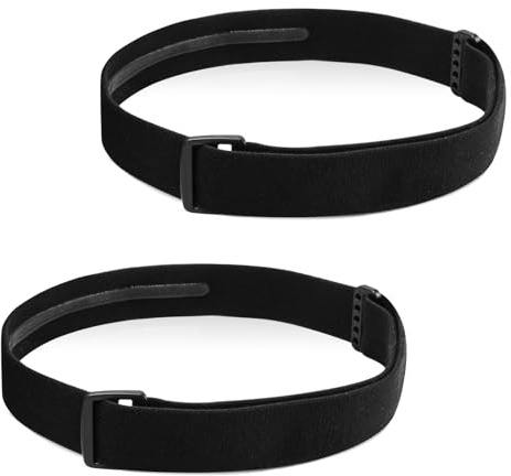 Ahuliao Ersatz-Stirnband für Black Diamond, Petzl, Princeton Tec, Energizer, Fenix, Pelican, Streamlight, elastische Stirnlampen, 2,5 cm breit, 2 Stück