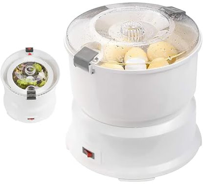 LIULIQ Commercial Electric Potato Peeler Machine, Automatic Potato Peeler and Vegetable Dehydration, One-Button Drive, Automatic Peeler Spinne for Household Home Kitchen Restaurant Commercial Use