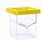 Boîte d'élevage d'aquarium - Boîte d'élevage transparente - Incubateur pour crevettes de bébé - Gobelets à ventouse - Réservoir à incubation - Réservoir d'isolation sûr pour Guppy, Betta et petites